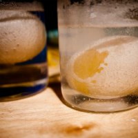 Egg in vinegar