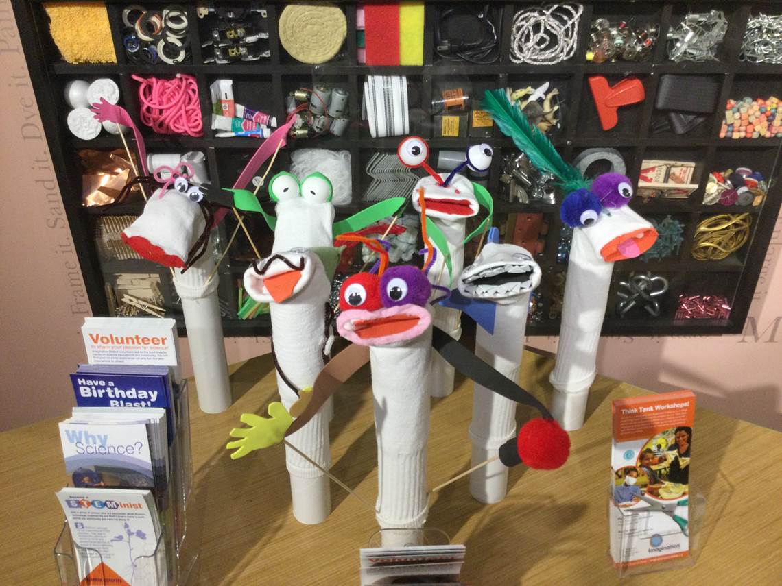 Hand and Rod Puppets